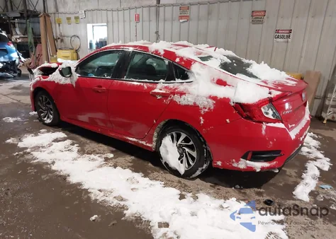 2017 Honda Civic Ex z USA, uszkodzony, nr VIN 2HGFC2F75HH578184